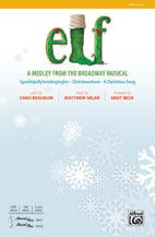 Elf Two-Part choral sheet music cover Thumbnail